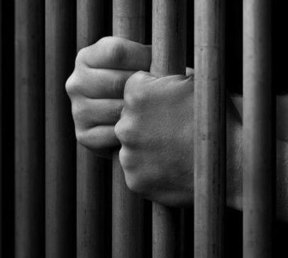 Behind bars